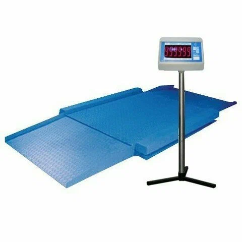 Весы платформенные С ПАНДУСОМ 1000х750 мм 1500 кг + поверка
