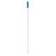 Ручка для держателя мопов, длина 140 см, диаметр 23,5 мм, цвет синий - AES291-B